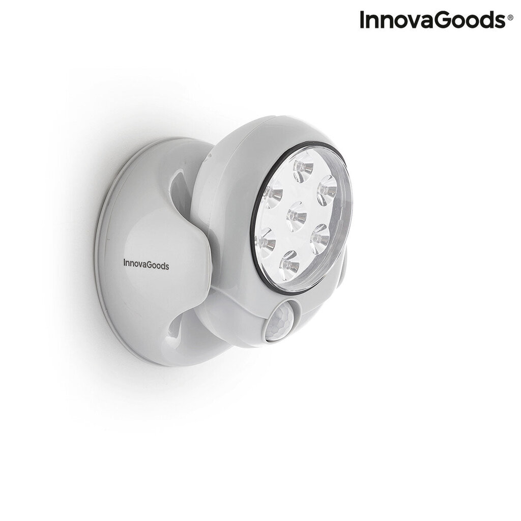 LED Lampa ar Kustību Sensoru Lumact 360º InnovaGoods cena un informācija | Iebūvējamās lampas, LED paneļi | 220.lv