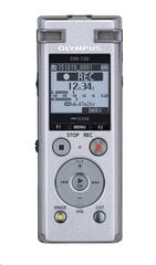 Диктофон DM-720 Olympus, серебристый цена и информация | Диктофоны | 220.lv