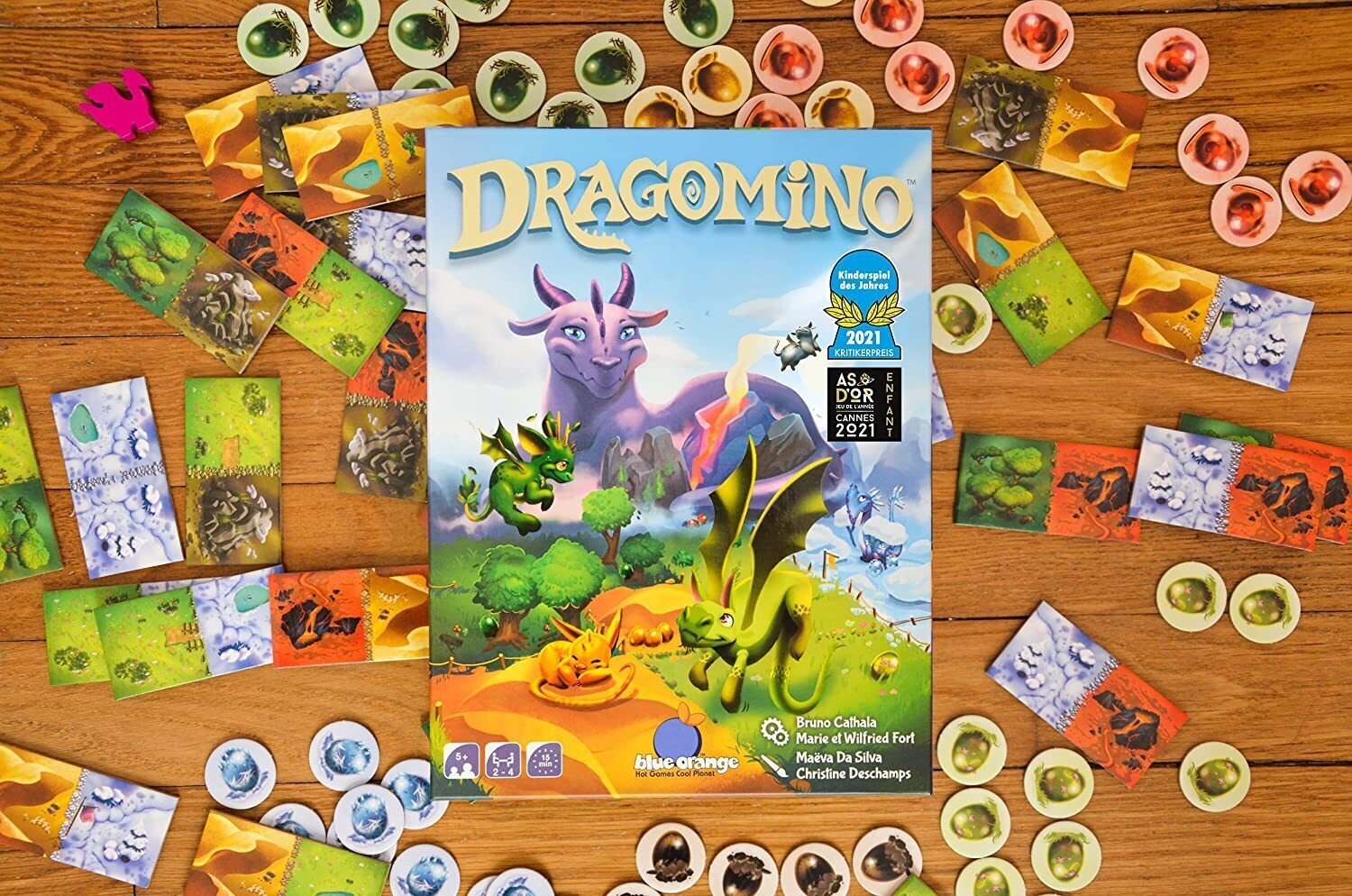 Настольная игра Dragomino, RUS, ENG цена | 220.lv