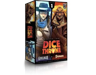 Настольная игра Dice Throne: Season Two Gunslinger v. Samurai, ENG цена и информация | Настольные игры, головоломки | 220.lv