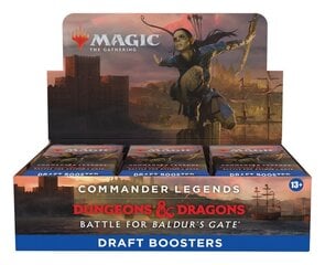 Spēļu kāršu papildinājums MTG Commander Legends Baldur's Gate Draft Booster, 24 gab. cena un informācija | Galda spēles | 220.lv