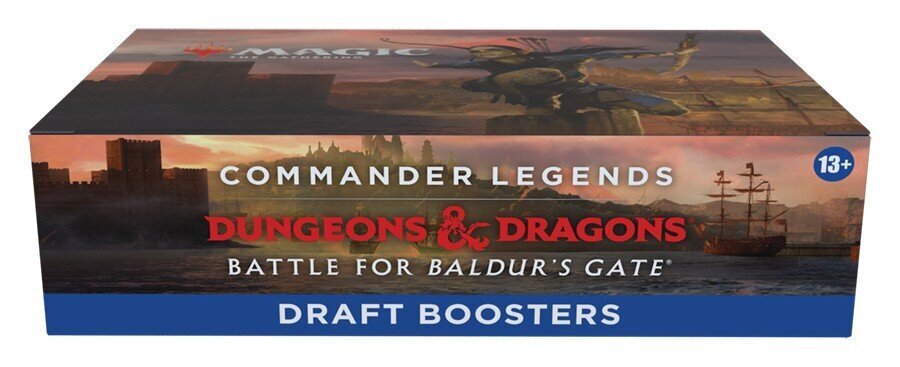 Spēļu kāršu papildinājums MTG Commander Legends Baldur's Gate Draft Booster, 24 gab. cena un informācija | Galda spēles | 220.lv
