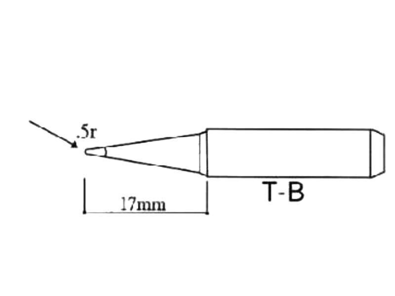 Lodēšanas uzgalis - T-B tips cena un informācija | Rokas instrumenti | 220.lv