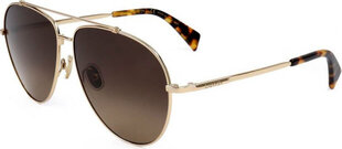 Мужские солнечные очки Lanvin LNV113S GOLD_GRADIENT BROWN цена и информация | Солнцезащитные очки в стиле Deal для женщин. | 220.lv