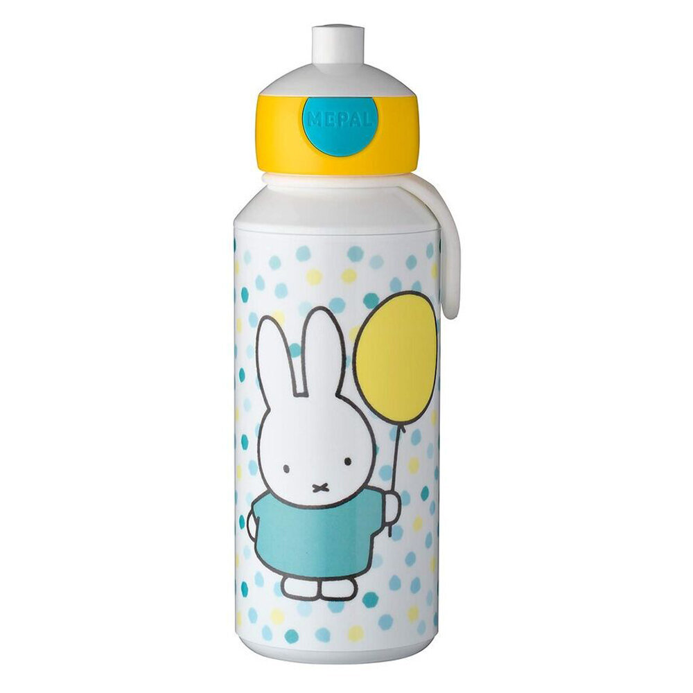 Mepal Pop-Up ūdens pudele 'Miffy Confetti', 400 ml цена и информация | Ūdens pudeles | 220.lv
