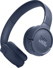 JBL Tune 520BT JBLT520BTBLUEU цена и информация | Наушники с микрофоном Asus H1 Wireless Чёрный | 220.lv