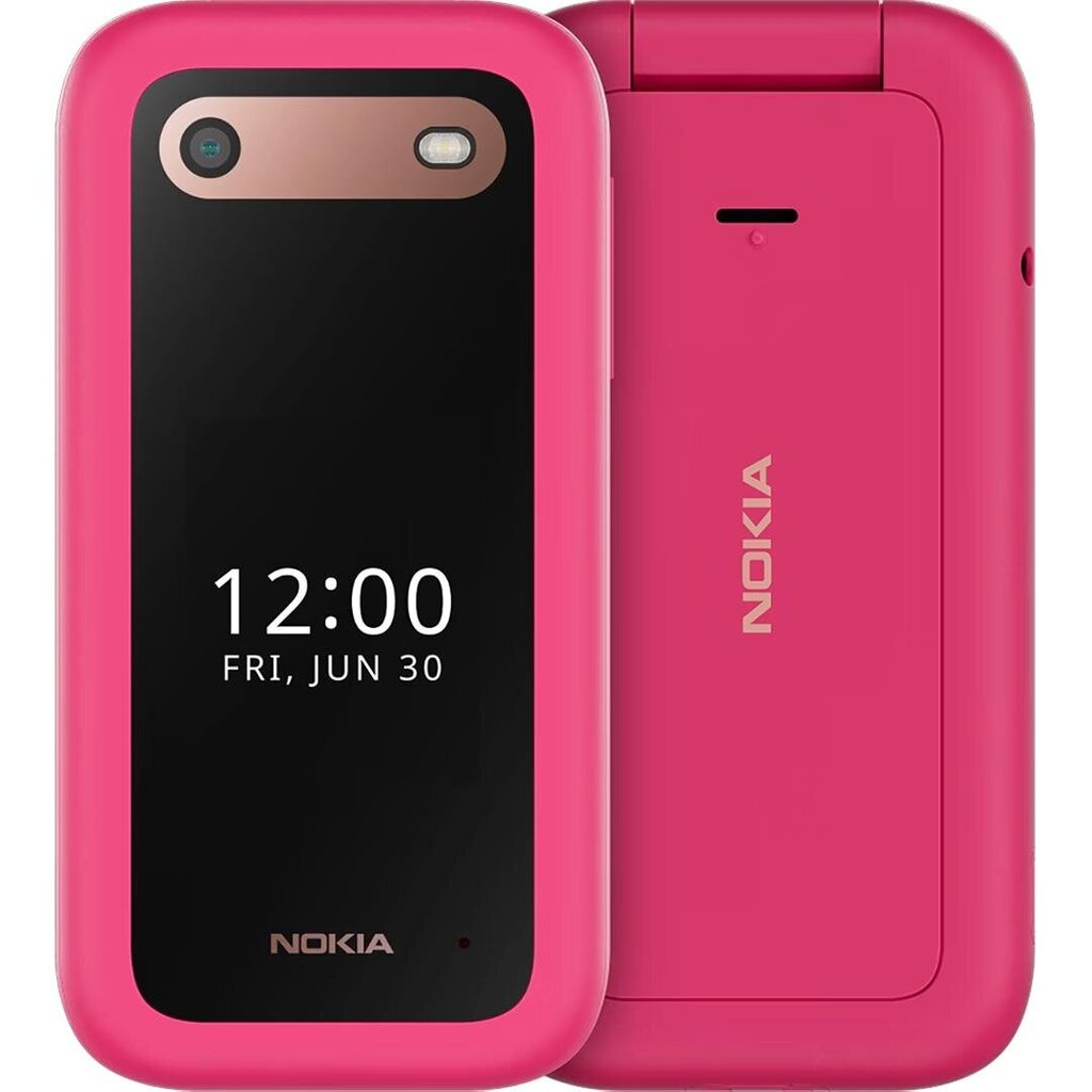 Телефон Nokia 2660 Flip 4G Pop Pink цена | 220.lv