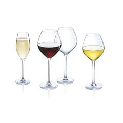 Vīna glāze Luminarc Grand Chais Caurspīdīgs Stikls (350 ml) (12 gb.) cena un informācija | Glāzes, krūzes, karafes | 220.lv