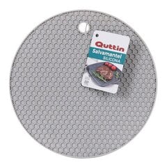 Ваза для фруктов Quttin, серый силикон, 18.2 x 0.6 см цена и информация | Кухонные принадлежности | 220.lv