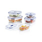 Hermētiska Pusdienu Kastīte Luminarc Pure Box Active 380 ml Daudzkrāsains Stikls (6 gb.) цена и информация | Trauki pārtikas uzglabāšanai | 220.lv