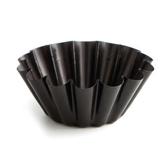 Форма для флана Quid Sweet Grey Ø 14 cm Чёрный (12 штук) цена и информация | Формы, посуда для выпечки | 220.lv