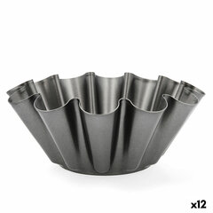 Форма для флана Quid Sweet Grey Чёрный 23 x 9 cm (12 штук) цена и информация | Формы, посуда для выпечки | 220.lv