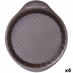 Форма для выпечки Pyrex Asimetria Круглый Чёрный 25 cm (6 штук) цена и информация | Формы, посуда для выпечки | 220.lv