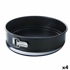Съемная форма Pyrex Magic Круглый Чёрный 20 cm Металл 4 штук цена и информация | Формы, посуда для выпечки | 220.lv