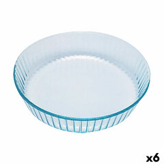 Форма для выпечки Pyrex Classic Круглый Прозрачный 27 x 27 x 6 cm (6 штук) цена и информация | Формы, посуда для выпечки | 220.lv