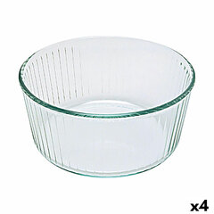 Форма для выпечки Pyrex Classic Суфле 21 x 21 x 10 cm Прозрачный Cтекло (4 штук) цена и информация | Формы, посуда для выпечки | 220.lv