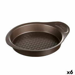Форма для выпечки Pyrex Asimetria Круглый Чёрный Ø 26 cm (6 штук) цена и информация | Формы, посуда для выпечки | 220.lv