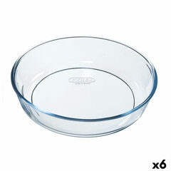 Krāsns Veidne Pyrex Classic Apaļš Caurspīdīgs 26 x 26 x 6 cm (6 gb.) cena un informācija | Cepamais papīrs, trauki, formas | 220.lv