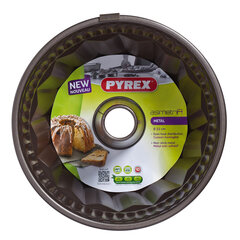 Форма для выпечки Pyrex Asimetria кольца Чёрный Металл 22 cm (6 штук) цена и информация | Формы, посуда для выпечки | 220.lv