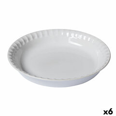 Форма для выпечки Pyrex Supreme Круглый 25,5 x 25,5 x 4 cm Белый (6 штук) цена и информация | Формы, посуда для выпечки | 220.lv