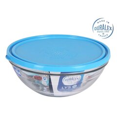 Герметичная коробочка для завтрака Duralex Bol Red Freshbox Синий (ø 23 x 9,3 cm) (2,4 L) цена и информация | Посуда для хранения еды | 220.lv