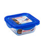 Hermētiska Pusdienu Kastīte Pyrex Cook & Go 16,7 x 16,7 x 7 cm Zils 850 ml Stikls (6 gb.) cena un informācija | Trauki pārtikas uzglabāšanai | 220.lv