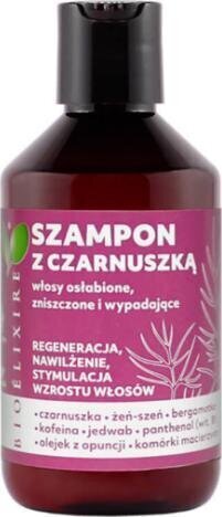 Atjaunojošs matu šampūns Bioelixire Nigella, 300 ml cena un informācija | Šampūni | 220.lv