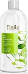 Успокаивающая мицеллярная вода для всех типов кожи Delia, 500мл цена и информация | Средства для очищения лица | 220.lv