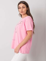 T-krekls, rozā цена и информация | Футболка женская | 220.lv