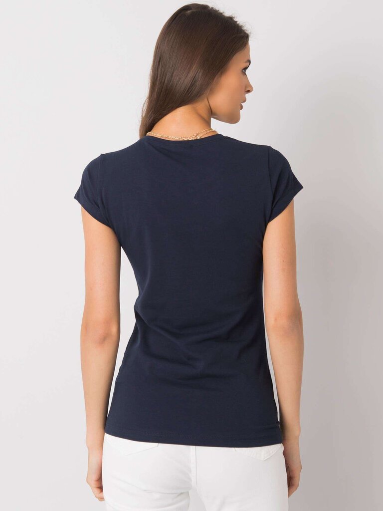 T-krekls, tumši zils цена и информация | T-krekli sievietēm | 220.lv