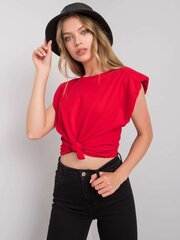 T-krekls, sarkans цена и информация | Женские футболки | 220.lv