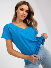 T-krekls, zils cena un informācija | T-krekli sievietēm | 220.lv