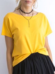 T-krekls, tumši dzeltens cena un informācija | T-krekli sievietēm | 220.lv