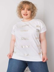 Blūze, balta цена и информация | Женские футболки | 220.lv