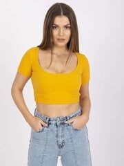 T-krekls, gaiši oranžs цена и информация | Женские футболки | 220.lv