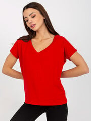 T-krekls, sarkans cena un informācija | T-krekli sievietēm | 220.lv