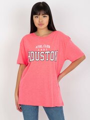 T-krekls, fluo rozā цена и информация | Женские футболки | 220.lv