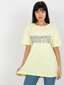 T-krekls, gaiši dzeltens cena un informācija | T-krekli sievietēm | 220.lv