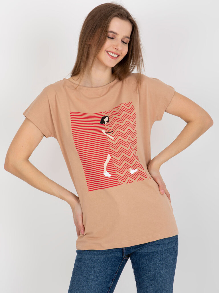 T-krekls, kamielis cena un informācija | T-krekli sievietēm | 220.lv