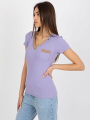 T-krekls, gaiši violets cena un informācija | T-krekli sievietēm | 220.lv