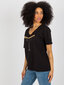 T-krekls, melns цена и информация | T-krekli sievietēm | 220.lv