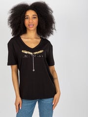 T-krekls, melns cena un informācija | T-krekli sievietēm | 220.lv