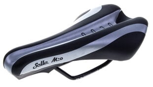 Седло велосипедное Selle Mio ORCO. серебристый/чёрный цена и информация | Седла для велосипедов и чехлы на сиденья | 220.lv
