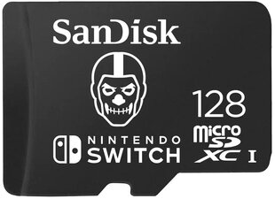 Atmiņas karte SanDisk MicroSDXC Fortnite Skull Trooper 128GB цена и информация | Карты памяти для фотоаппаратов | 220.lv