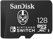 Atmiņas karte SanDisk MicroSDXC Fortnite Skull Trooper 128GB цена и информация | Atmiņas kartes fotokamerām | 220.lv