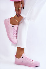 Sieviešu klasiskās zemās kedas Big Star LL274022 gaiši rozā cena un informācija | Sporta apavi sievietēm | 220.lv