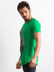 T-krekls, zaļš цена и информация | Мужские футболки | 220.lv