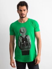 T-krekls, zaļš cena un informācija | Vīriešu T-krekli | 220.lv