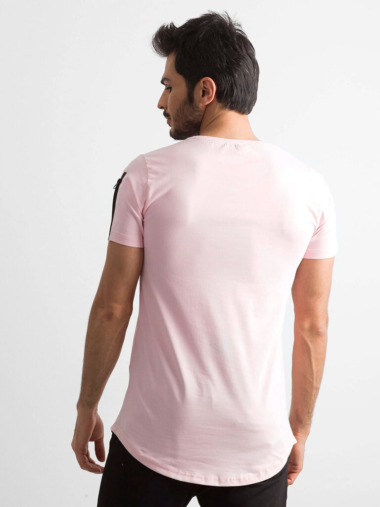 T-krekls, gaiši rozā cena un informācija | Vīriešu T-krekli | 220.lv