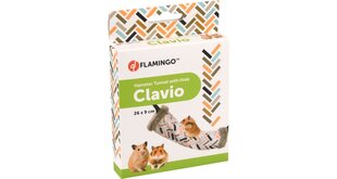 Flamingo Clavio tunelis kāmim 26x9cm cena un informācija | Būri un aksesuāri grauzējiem | 220.lv